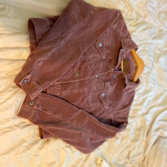 American Eagle Cropped Corduroy Jacket - Picture 4 of 4
